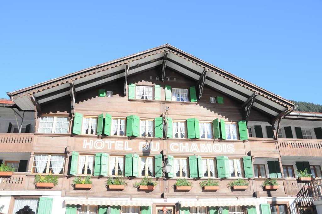 Hotel Du Chamois L'Etivaz Exterior foto